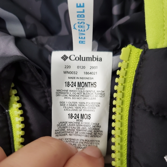 Columbia, Infant Reversible Suit, 18-24 months - Picture 5 of 5